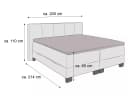 Boxspringbett Scharek | Grau 2