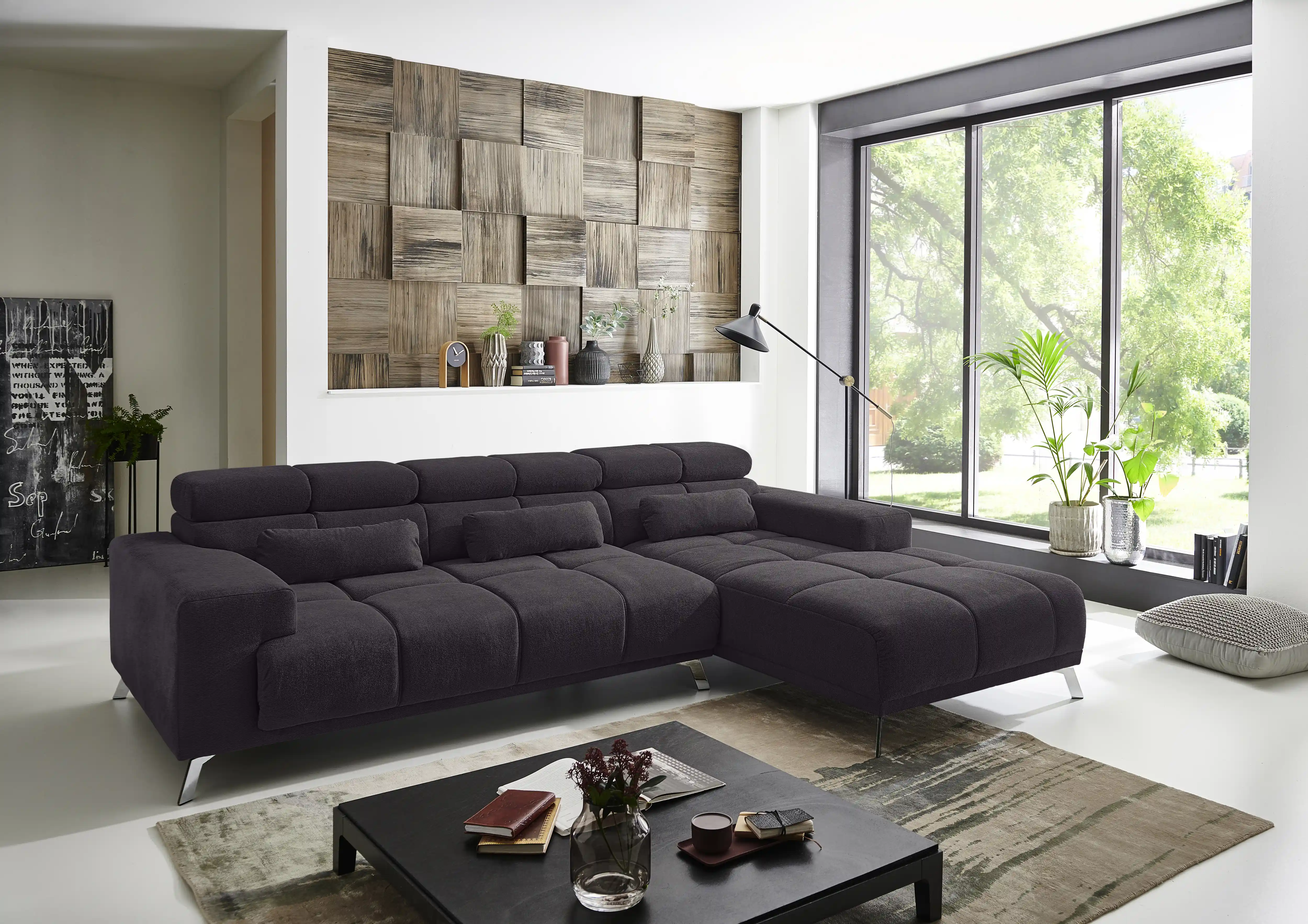 Ecksofa Ireneo | Grau