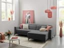 Ecksofa Iruma | Grau