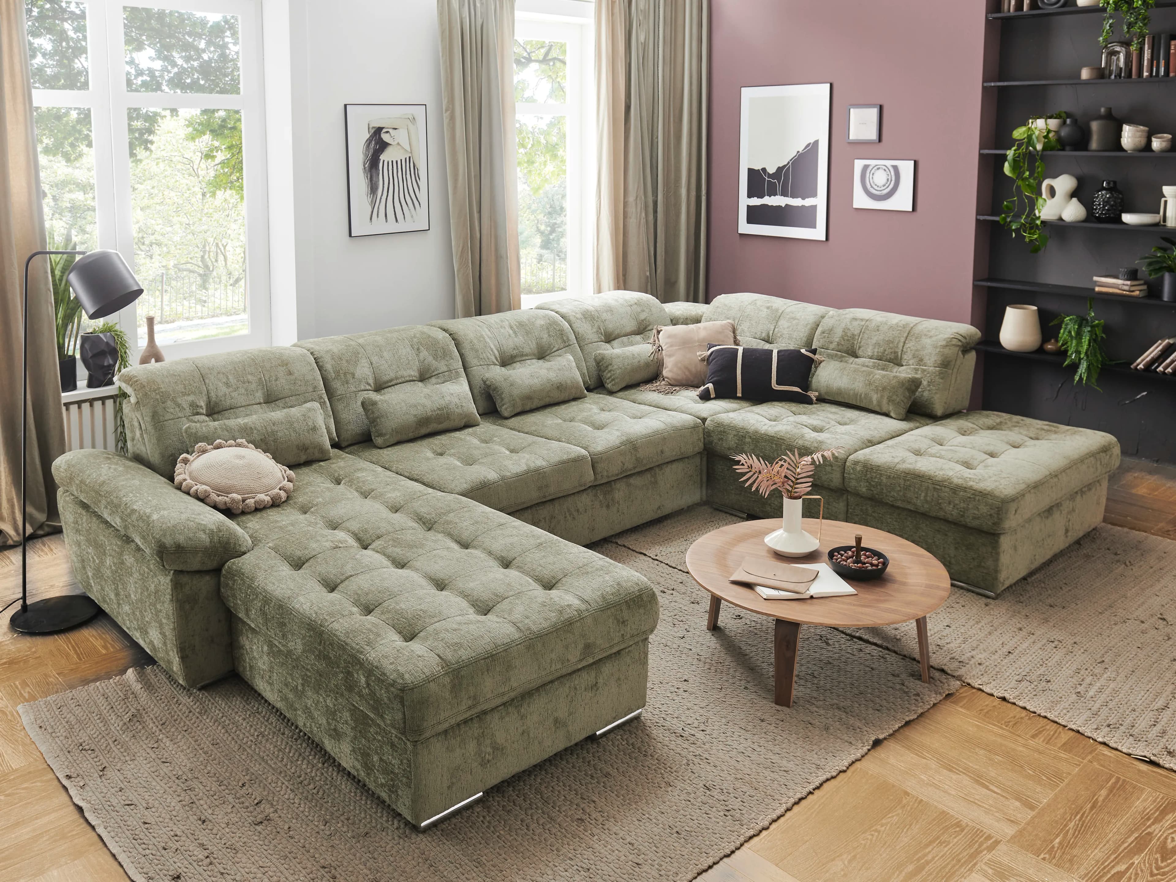 Wohnlandschaft Massa IV | Braun