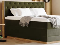 Boxspringbett Cossau | Grün