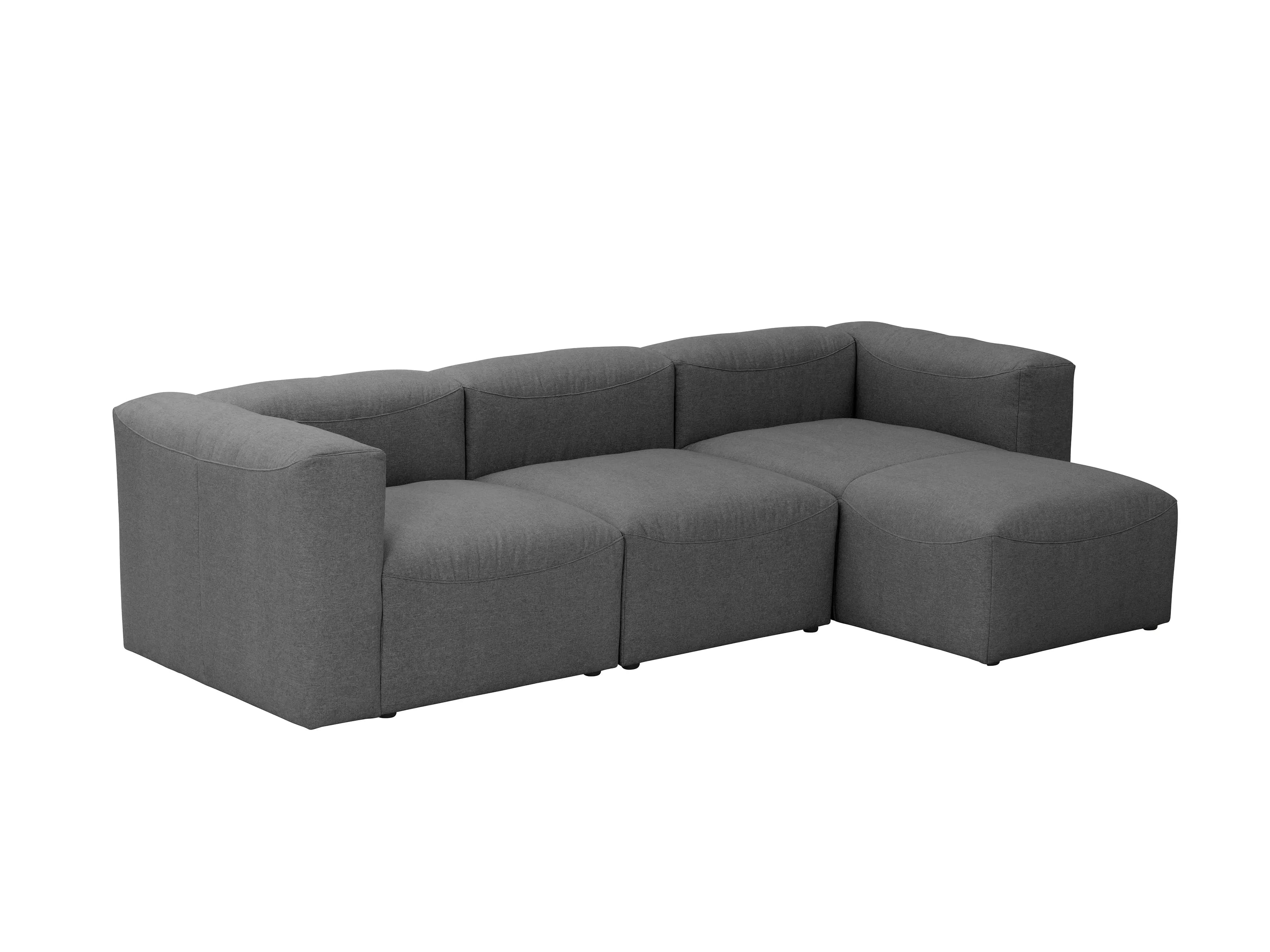 Ecksofa Marcella II | Grau
