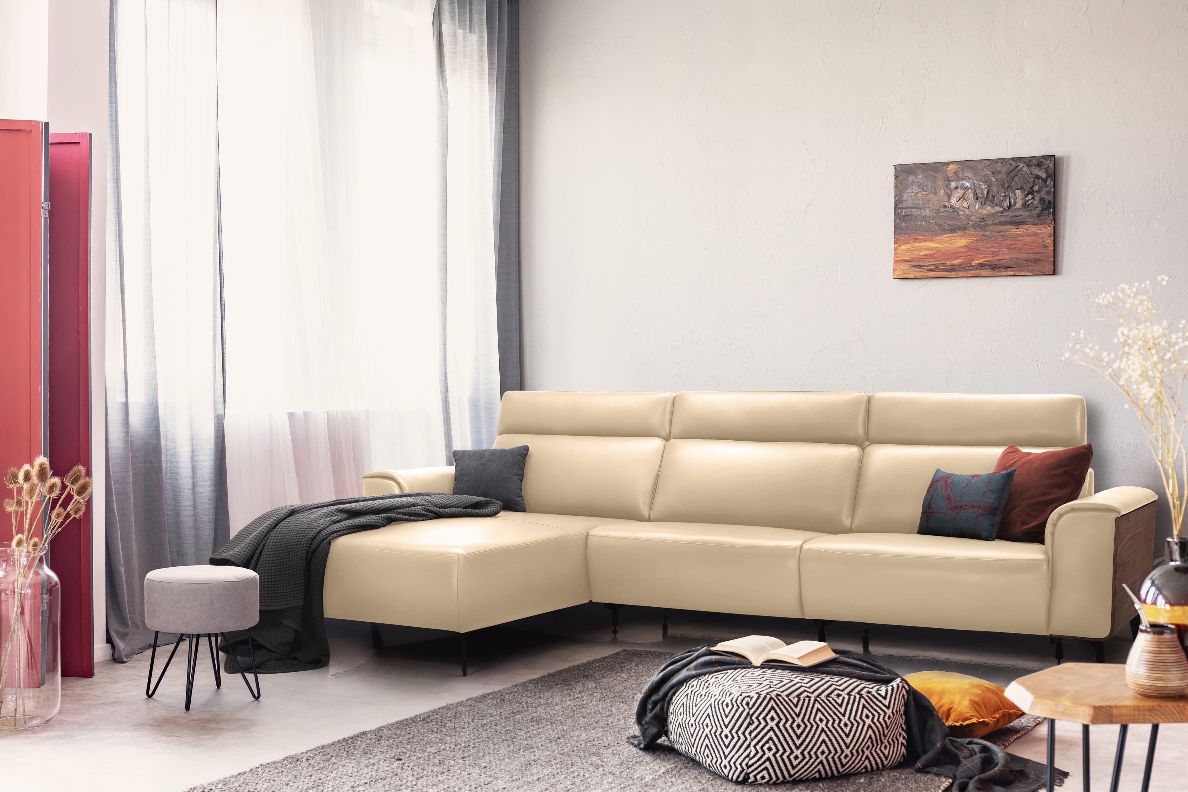 Ecksofa Kapoterra III | Braun