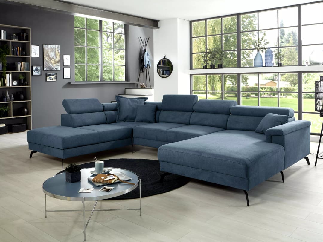Wohnlandschaft Izzy III | Blau