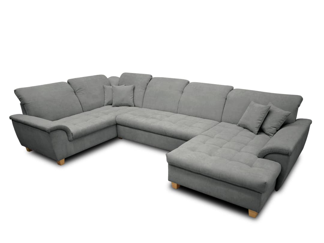 Wohnlandschaft Drenchia VI | Grau