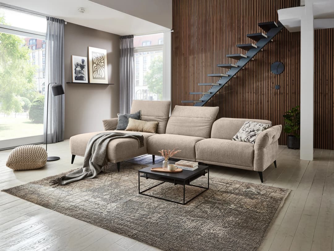 Ecksofa Karlo | Braun