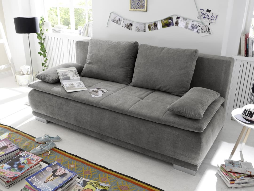 Schlafsofa Bavenzo | Grau