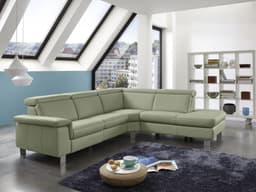 Ecksofa Pomezia V | Grün