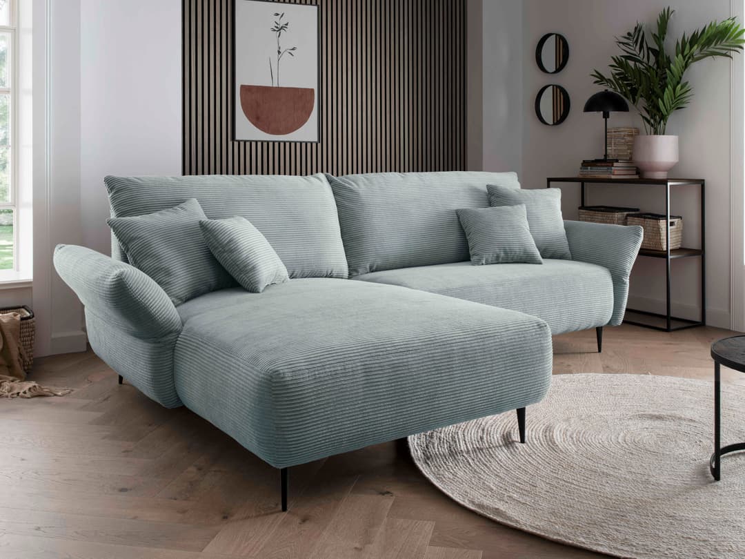 Ecksofa Bagira | Blau
