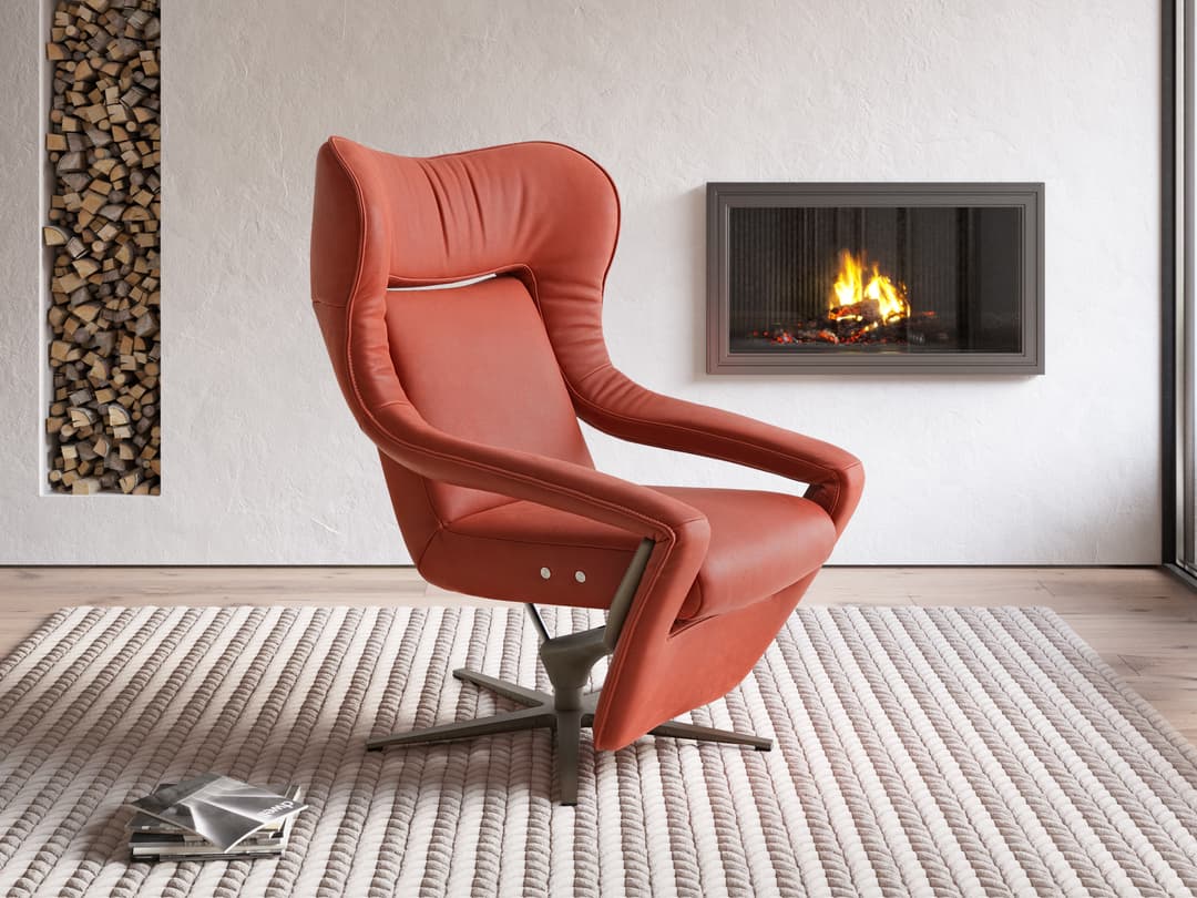 Koinor Relaxsessel Yoko No.1 | Rot