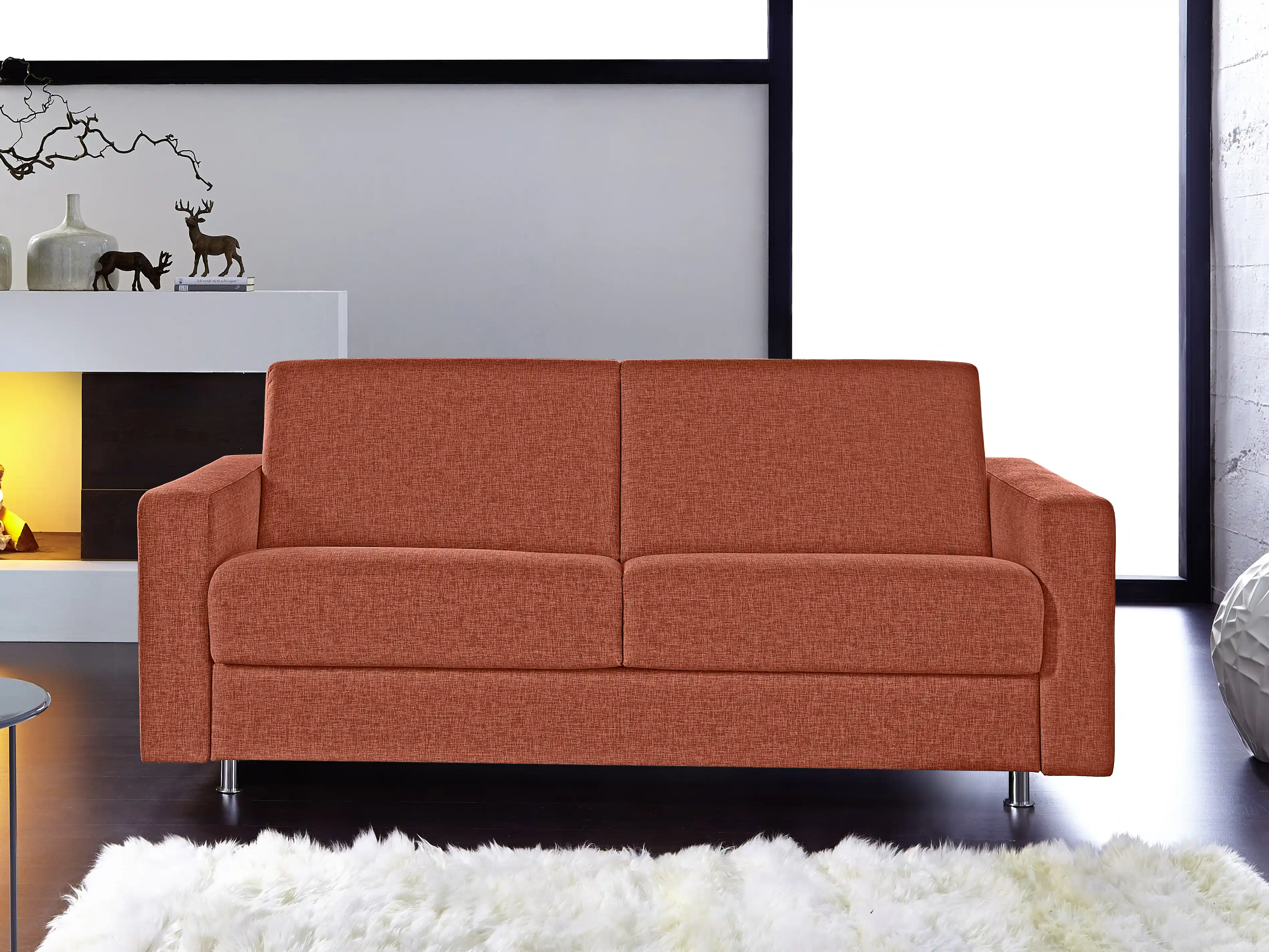 Schlafsofa Belfiore | Orange