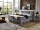 Boxspringbett Saargau | Grau 2