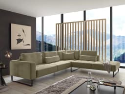 Ecksofa Corina | Grün