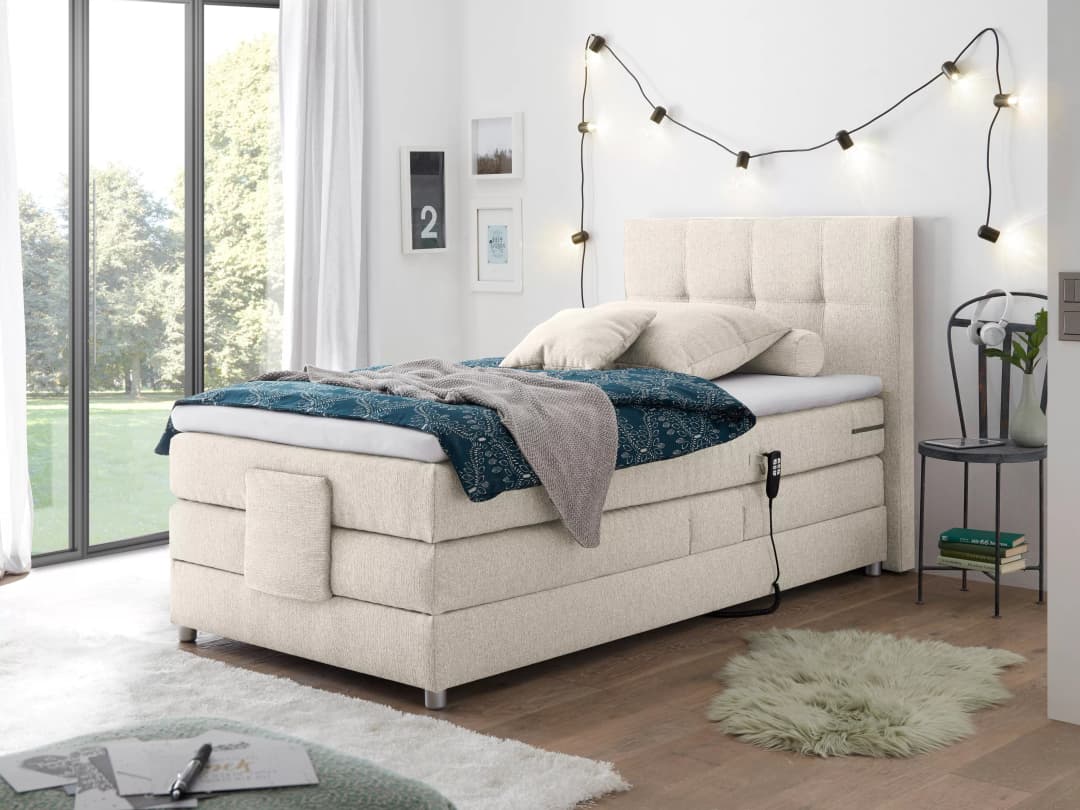 Boxspringbett Baiano II | Beige
