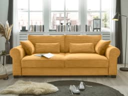 Schlafsofa Berny II | Gelb