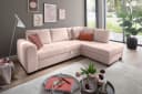 Ecksofa Hailey | Rosa