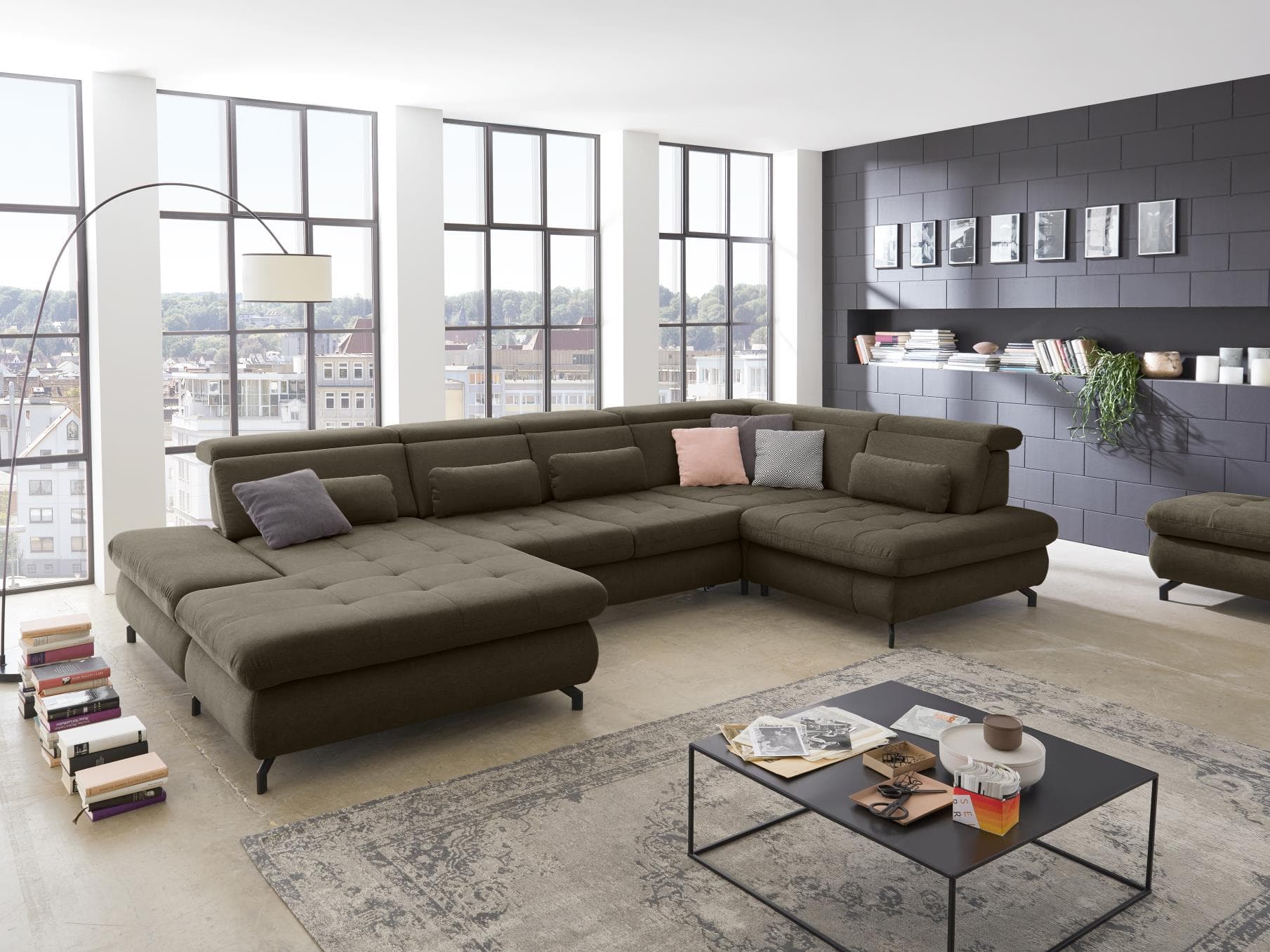 Wohnlandschaft Marella | Braun