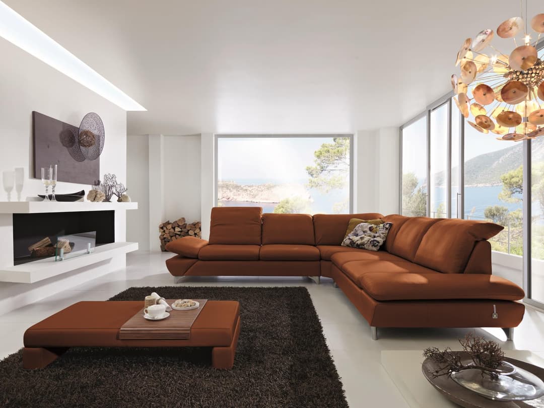 W.Schillig Ecksofa taoo III | Braun