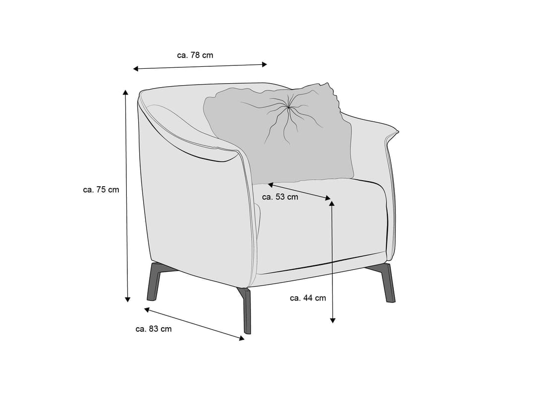 Polstersessel Corzano III | Grün