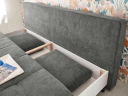 Schlafsofa Bargun | Grau