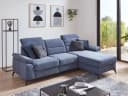 Ecksofa Samber | Blau