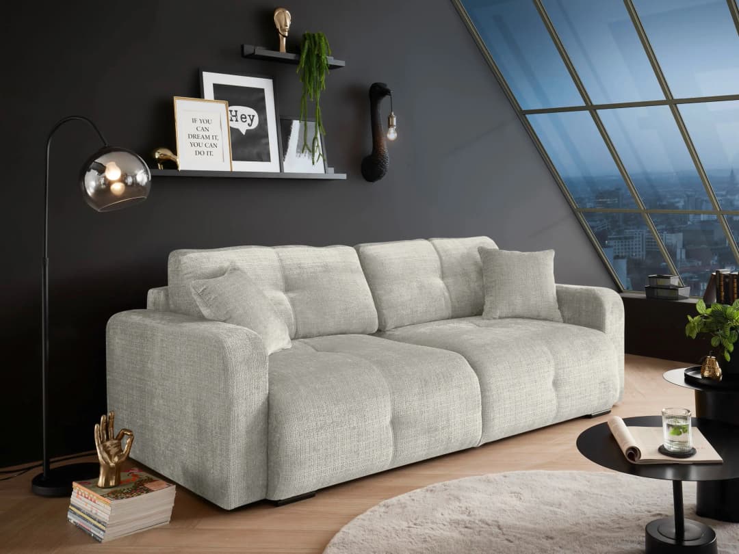 Schlafsofa Bully | Braun