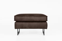 Polsterhocker Kellan III | Braun