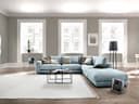 Ecksofa Caldiero V | Blau