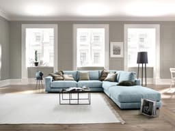 Ecksofa Caldiero V | Blau