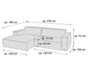 Ecksofa Croviana VII | Grau 4