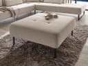 Polsterhocker Corina II | Grau 2