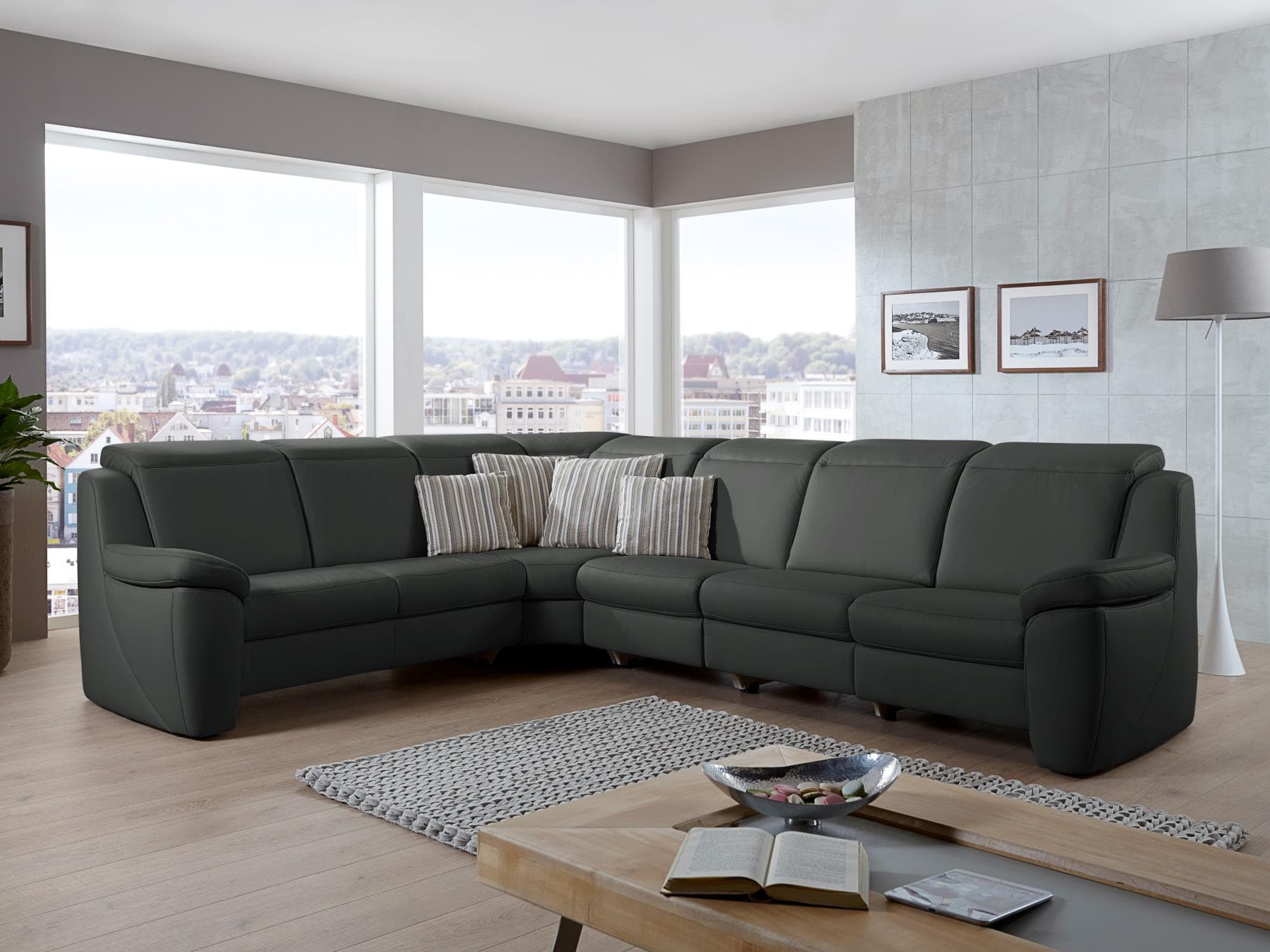 Ecksofa Putignano | Grau