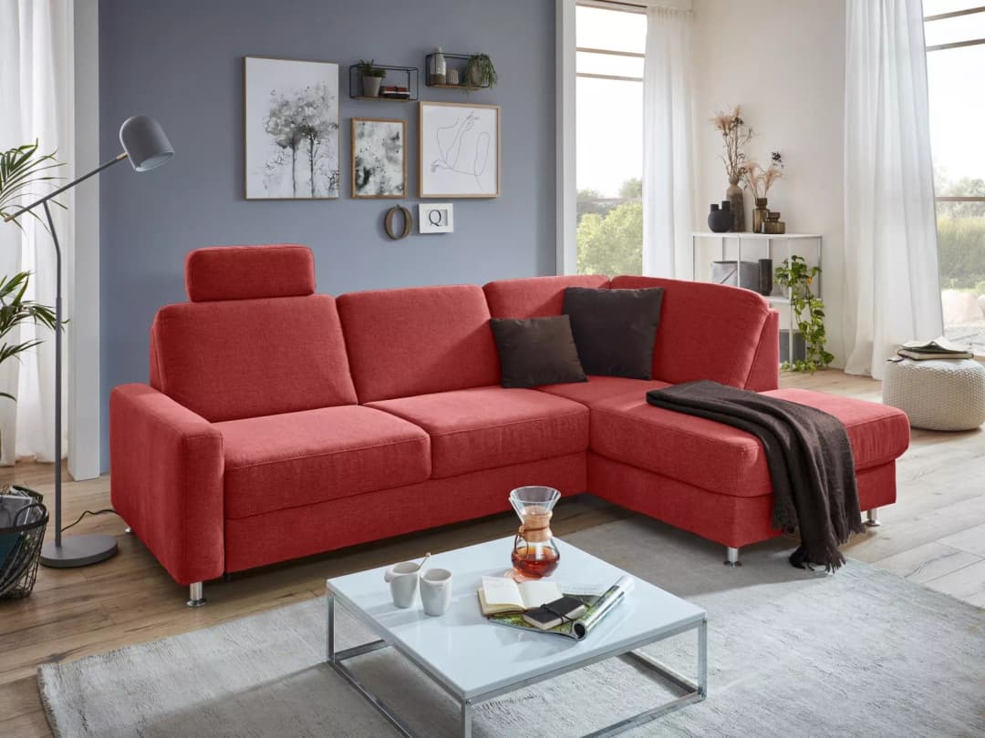Ecksofa Spello IV | Rot