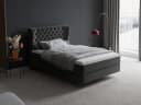 Boxspringbett Sanatro III | Grau