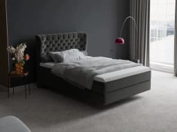 Boxspringbett Sanatro III | Grau