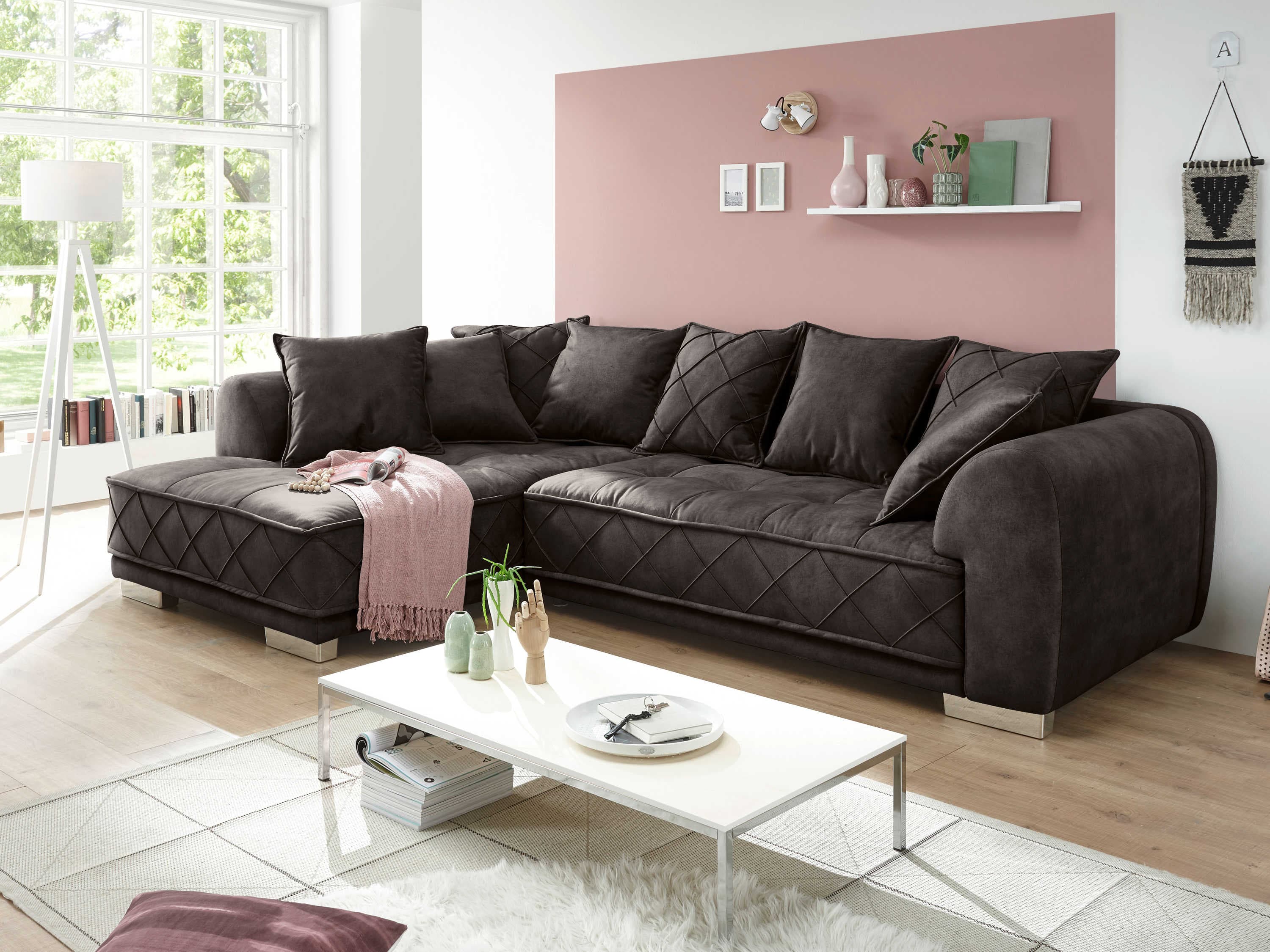 Ecksofa Basil | Braun
