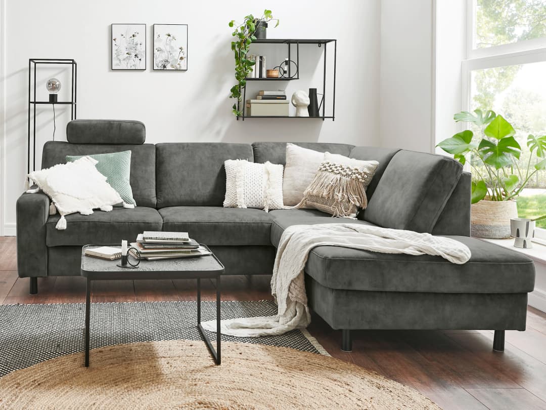 Ecksofa Zena IX | Grün