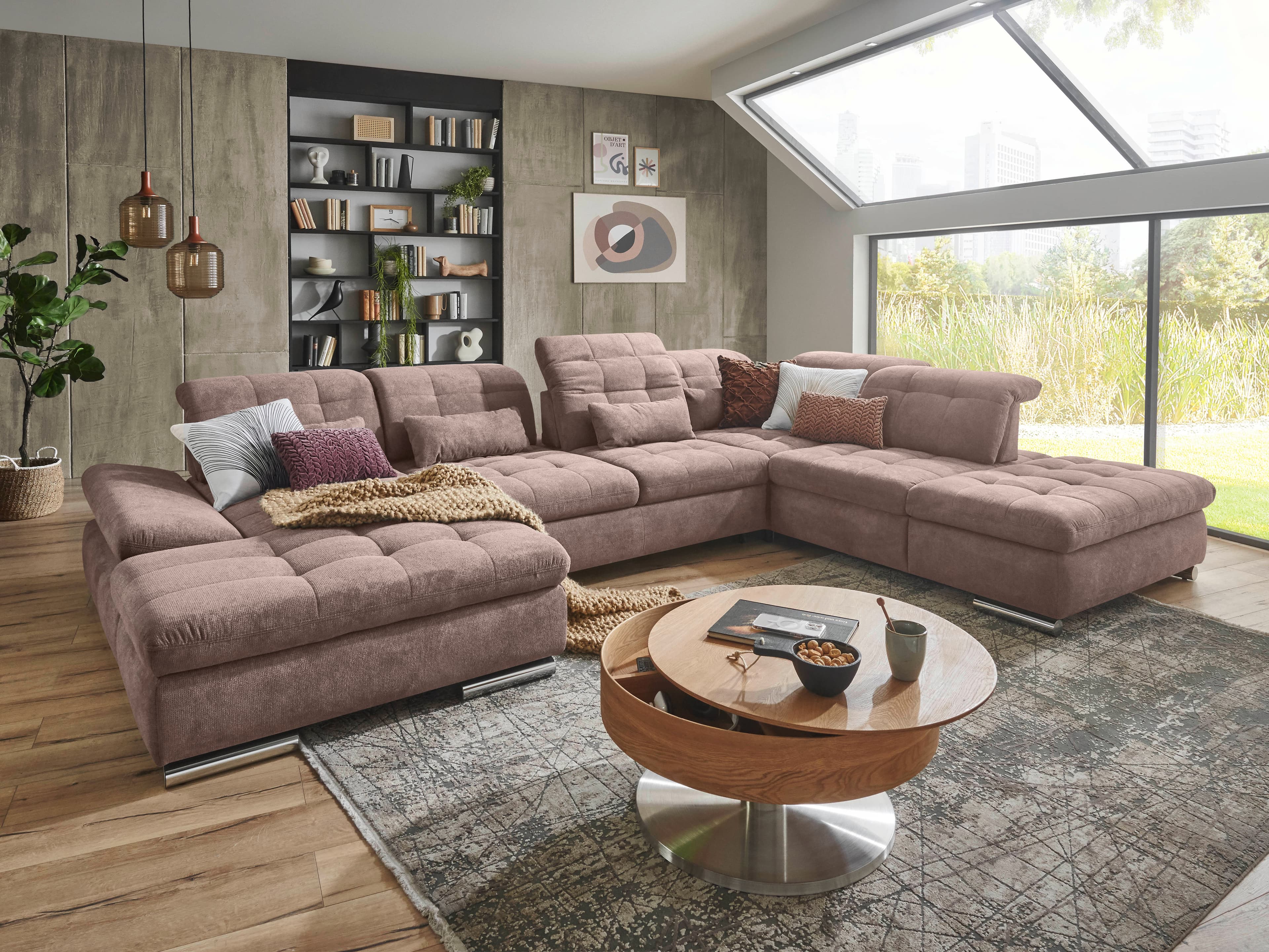 Wohnlandschaft Paesa II | Braun