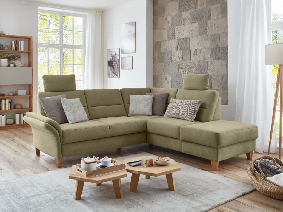 Ecksofa Sestriere III | Grün
