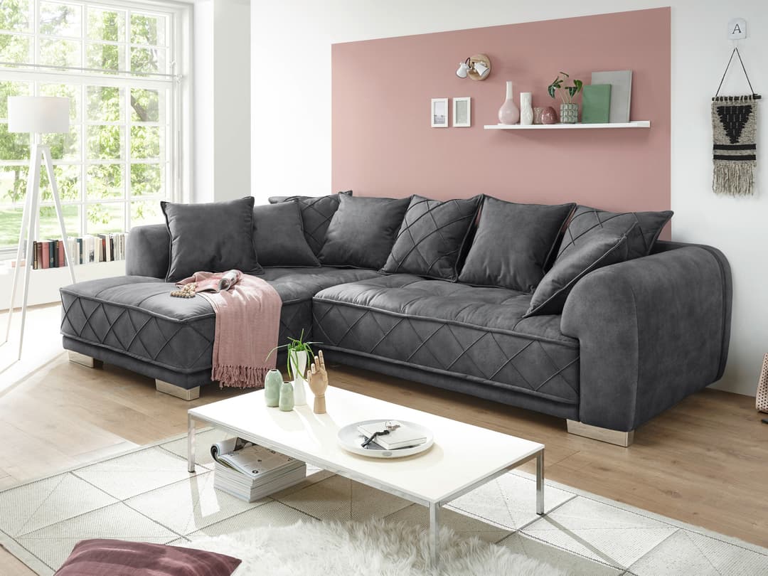 Ecksofa Basil | Gelb