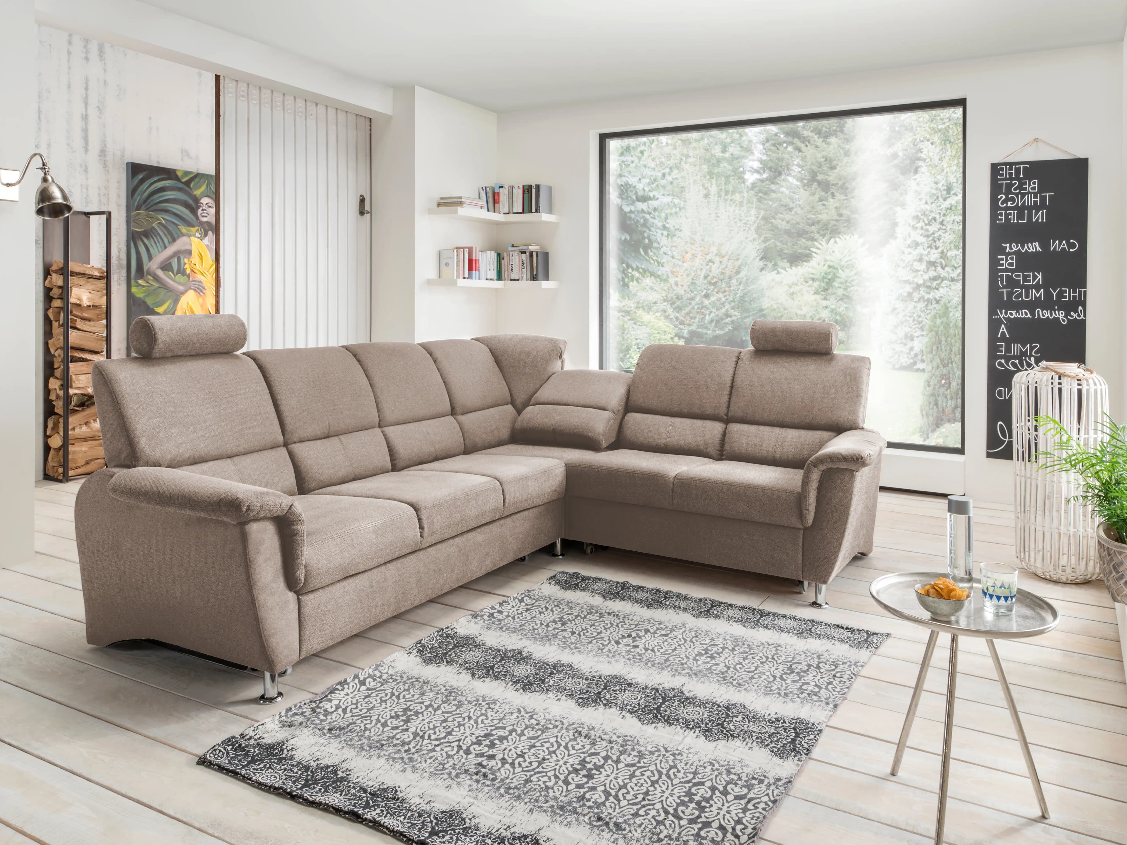 Ecksofa Bulma III | Braun