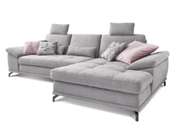 Ecksofa Saratow | Grau