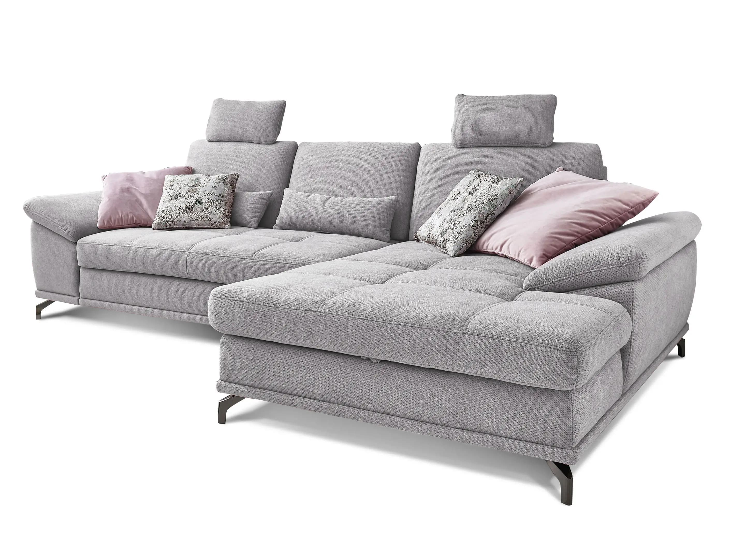 Ecksofa Saratow | Grau