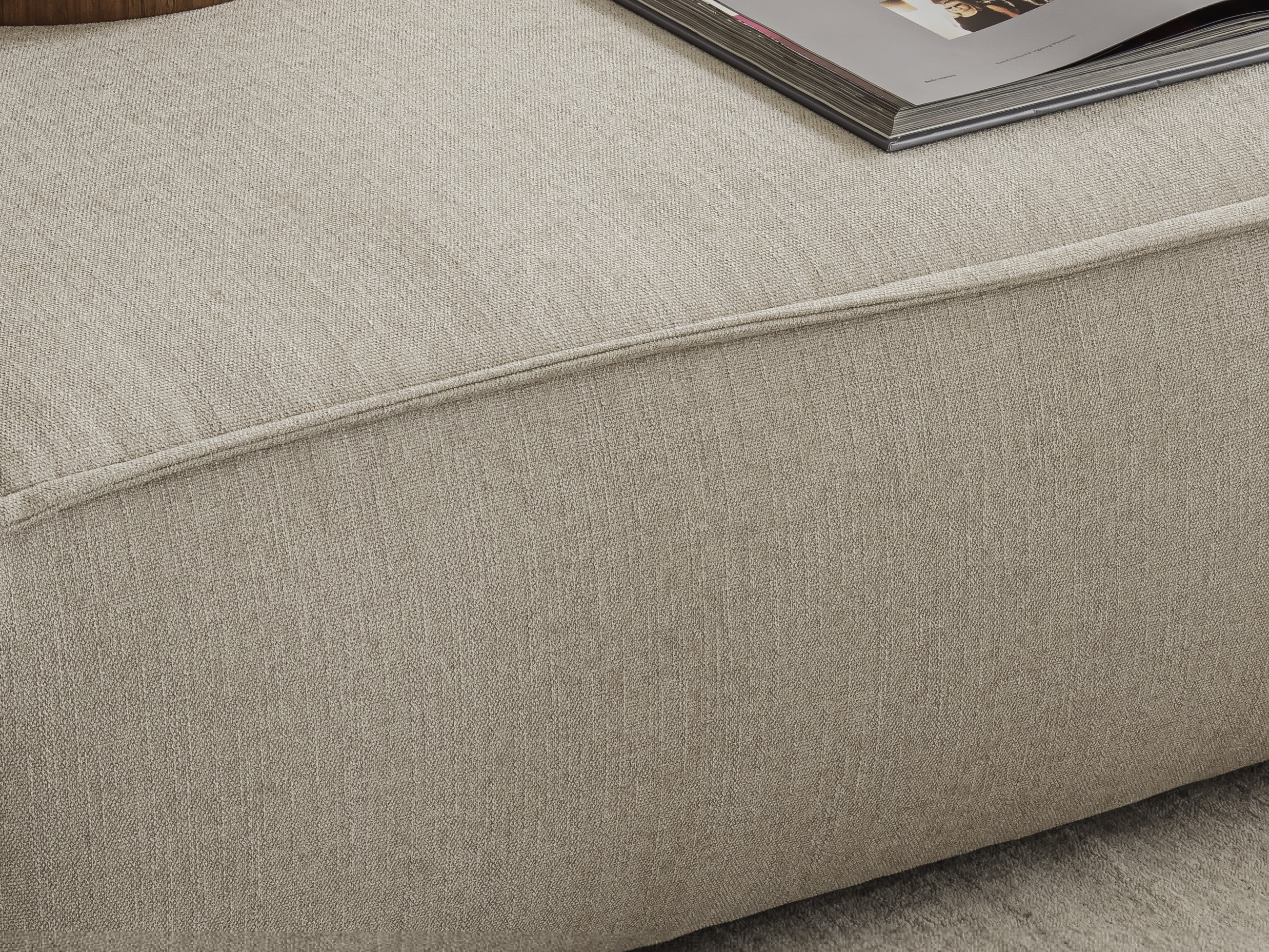 Polsterhocker Croviana VIII | Blau