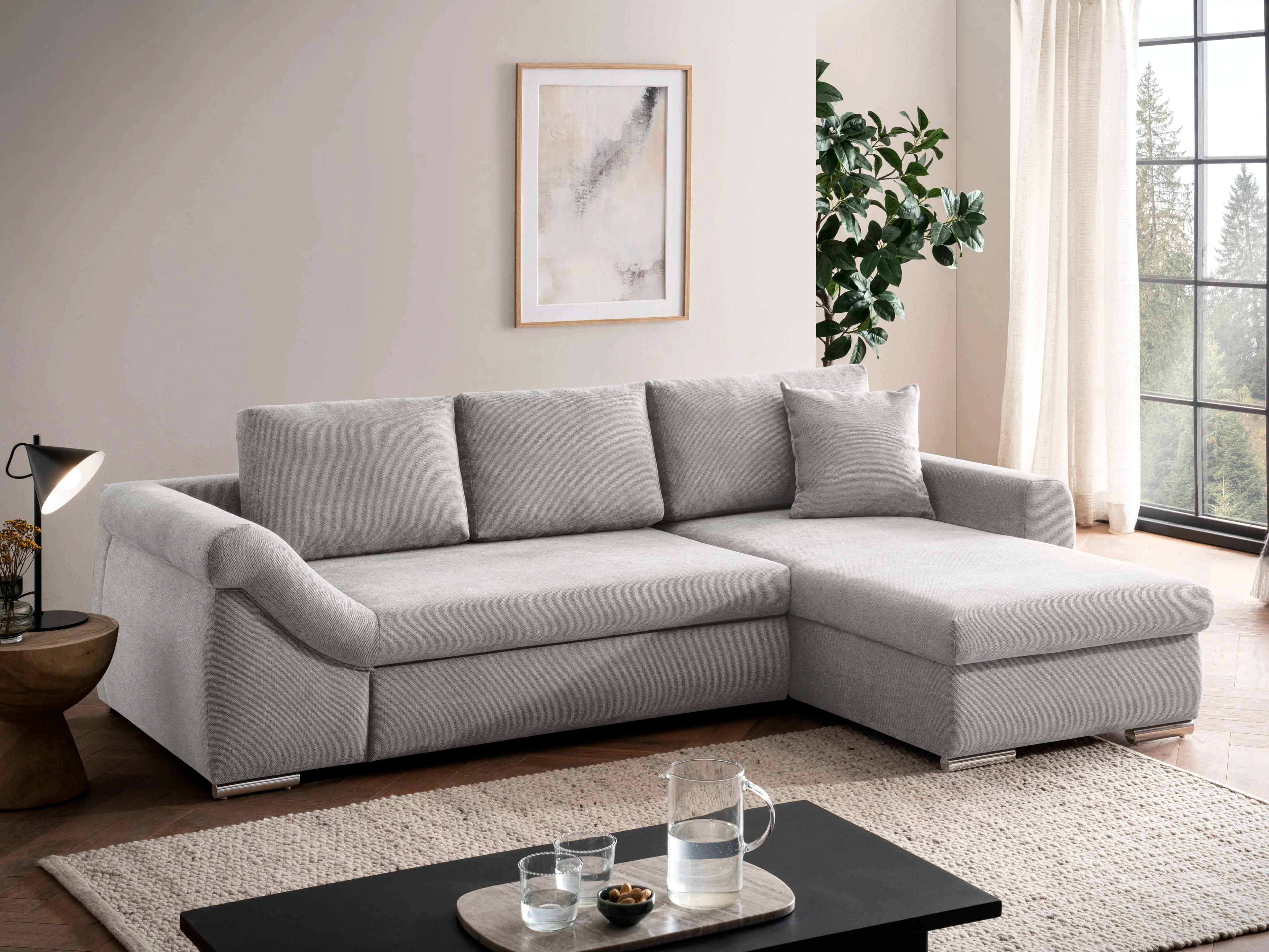 Ecksofa Harley | Grau