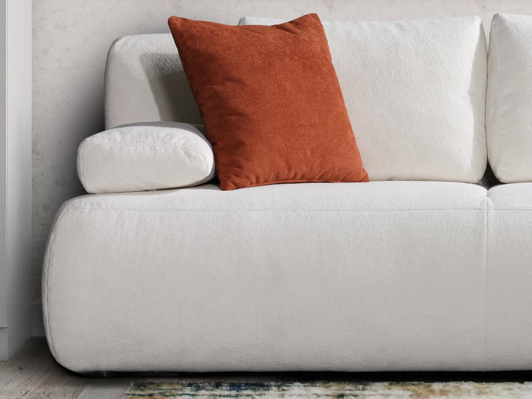 Schlafsofa Reute | Weiß