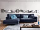 Ecksofa Cortino II | Blau