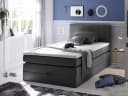 Boxspringbett Balario | Schwarz