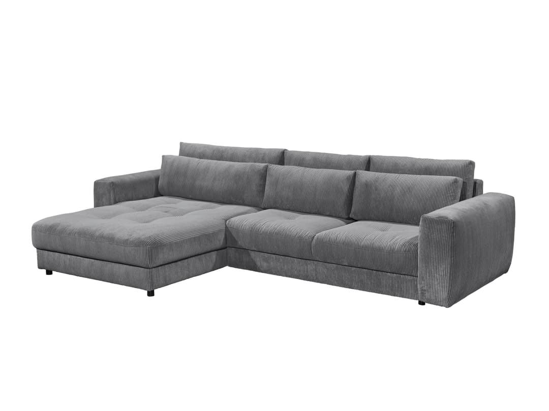 Ecksofa Brescia | Grau