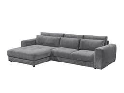 Ecksofa Brescia | Grau